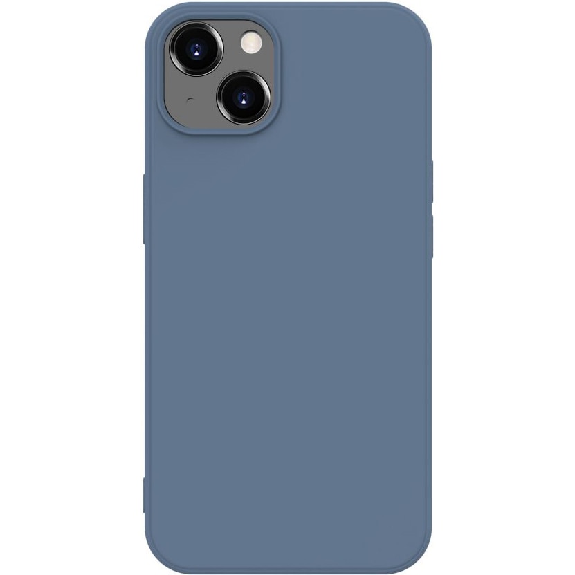 Husa de protectie Lemontti, Silicon Soft Slim pentru iPhone 13, Lavender Gray