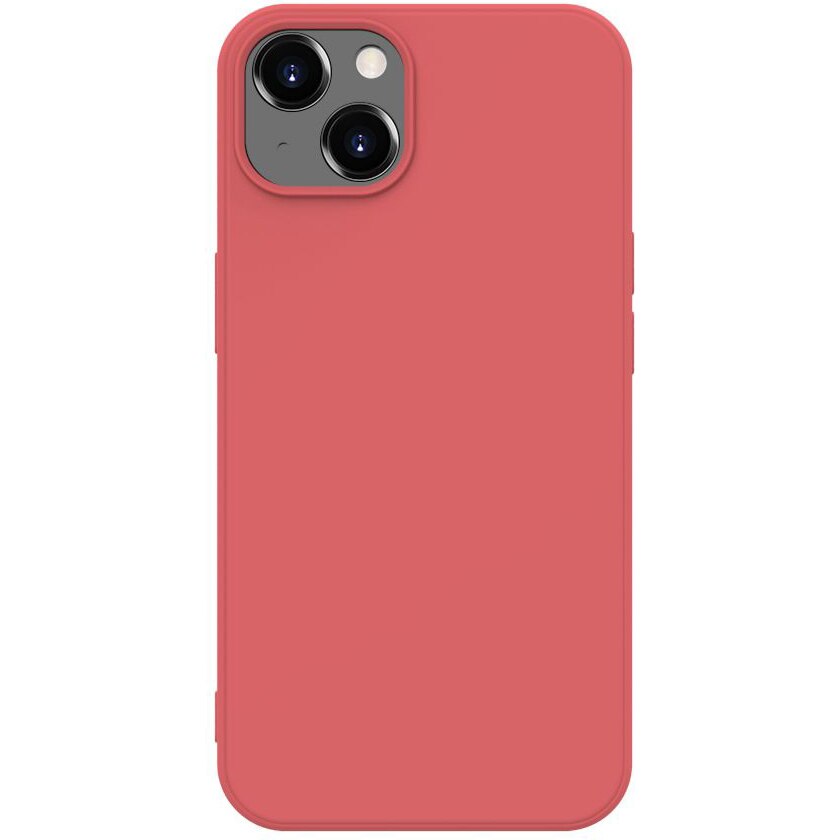 Husa de protectie Lemontti, Silicon Soft Slim pentru iPhone 13, Santa Red