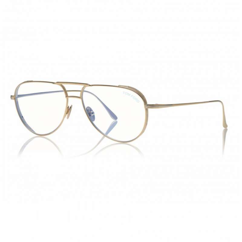 Rame ochelari Tom Ford, FT5658-F-B 028, Auriu