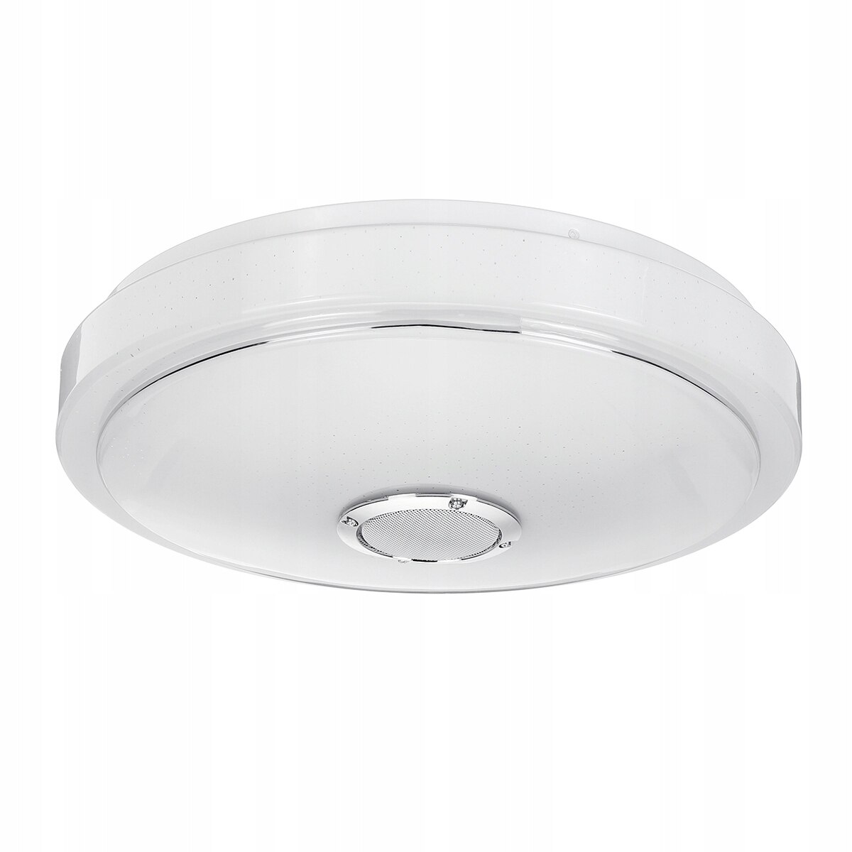 Plafoniera cu LED, RGB, Bluetooth, Muzica, Telecomanda, 40 cm, Alb