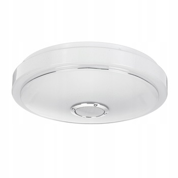 Plafoniera cu LED, RGB, Bluetooth, Muzica, Telecomanda, 40 cm, Alb Plafoniera cu LED, RGB, Bluetooth, Muzica, Telecomanda, 40 cm, Alb