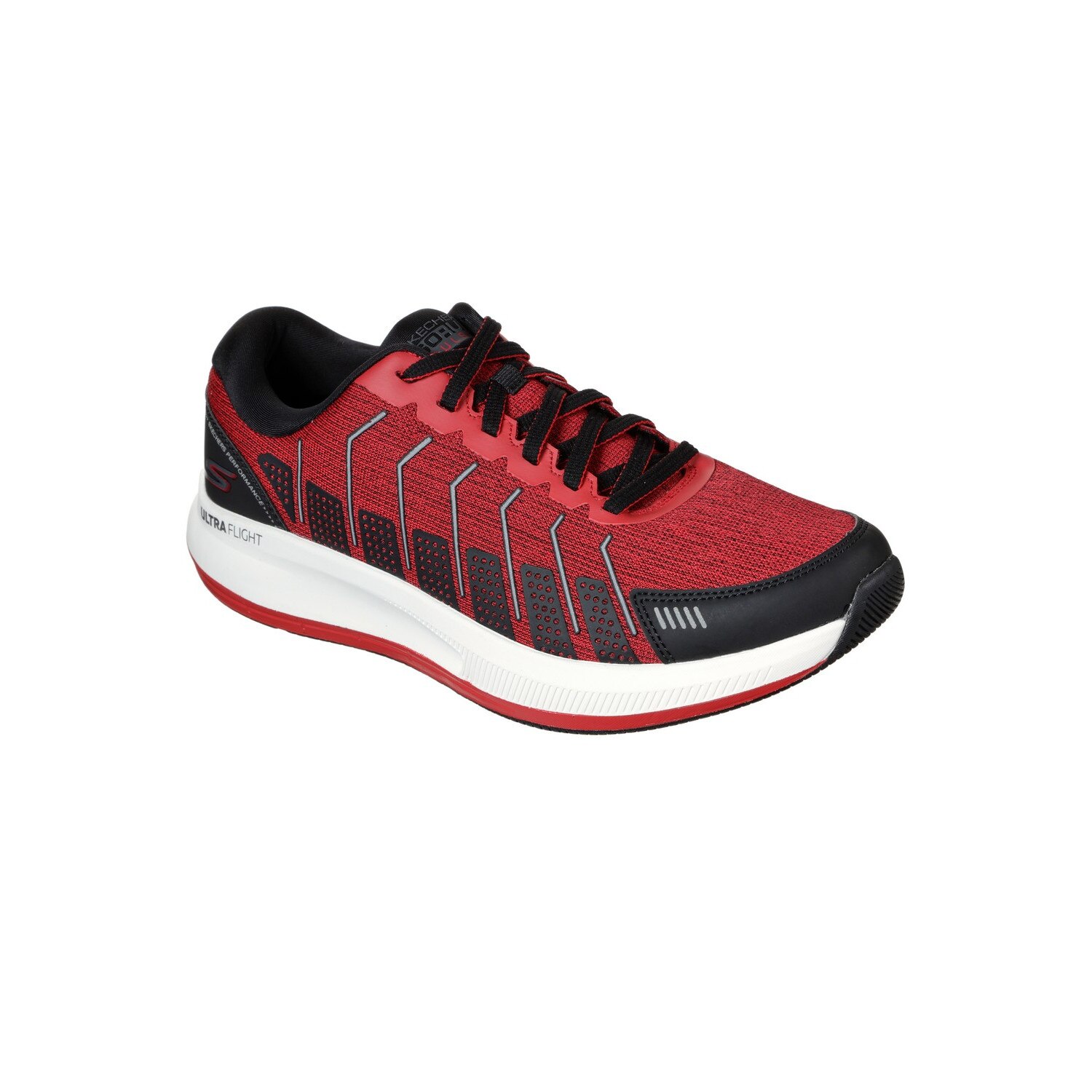 Pantofi sport Go Run Pulse Alanine, Skechers, Rosu, Rosu