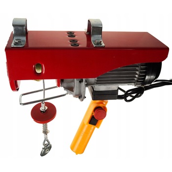 Macara troliu electric 500 kg 1020W inaltime de ridicare 12mBlackTools 14552 Macara troliu electric 500 kg 1020W inaltime de ridicare 12mBlackTools 14552