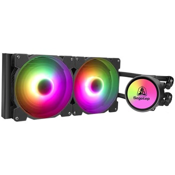 Cooler procesor Segotep BeIced 280 aRGB, compatibil AMD/Intel Cooler procesor Segotep BeIced 280 aRGB, compatibil AMD/Intel