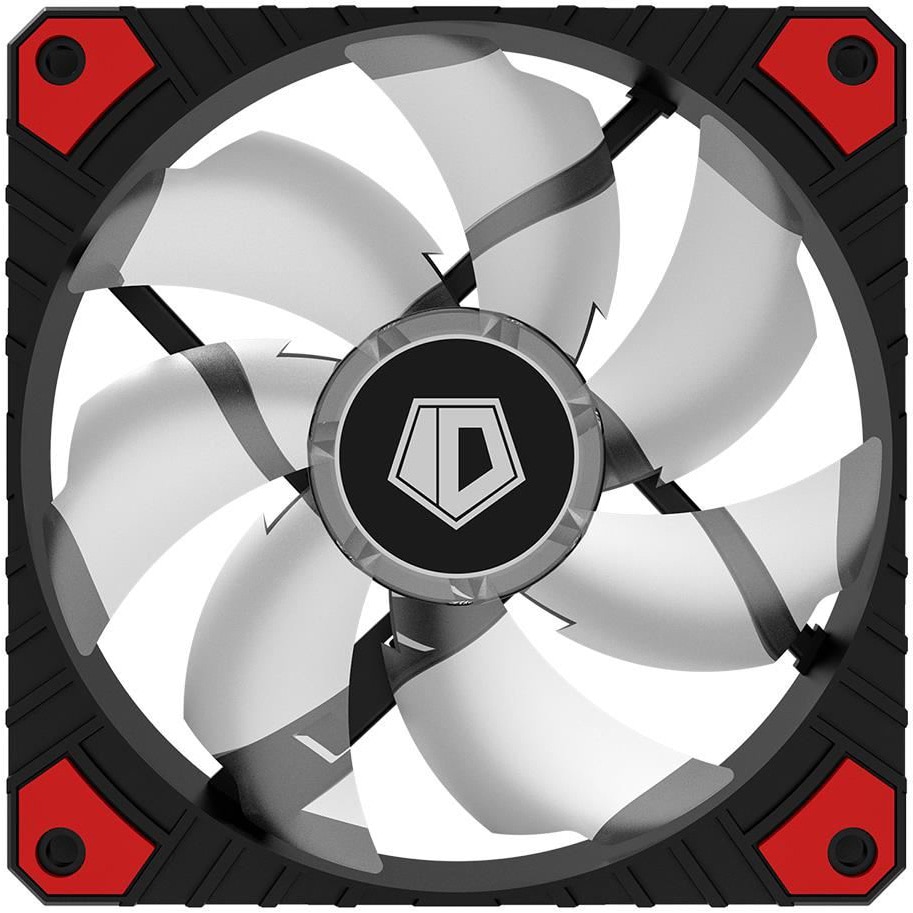 ID-Cooling WF-12025 XT ventilátorok, 120mm, Piros LED - eMAG.hu