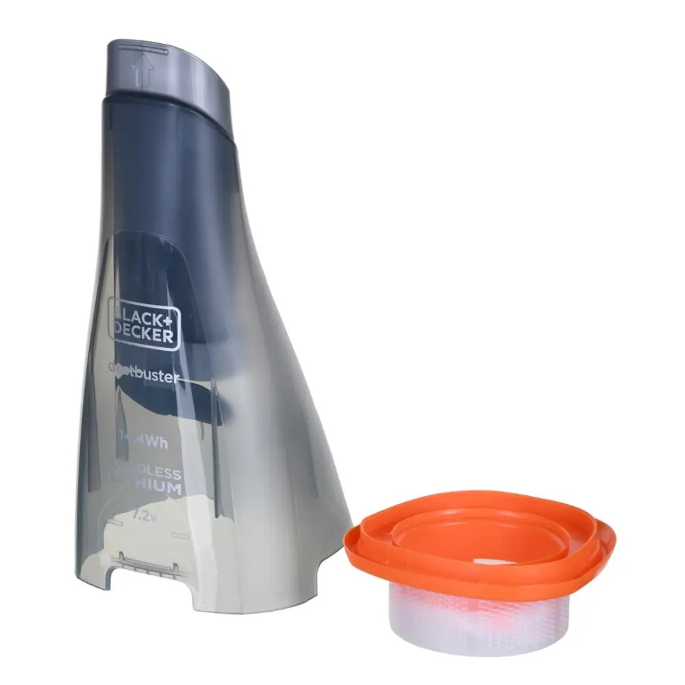 Aspirator de mana Black&Decker NVC220WBC-QW, 7.2 V, 370 ml, Albastru