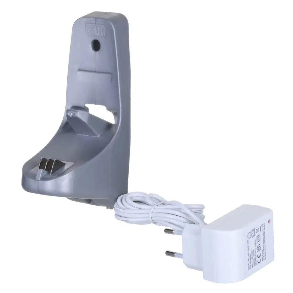 Aspirator de mana Black&Decker NVC220WBC-QW, 7.2 V, 370 ml, Albastru