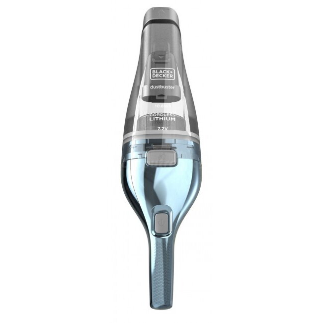 Aspirator de mana Black&Decker NVC220WBC-QW, 7.2 V, 370 ml, Albastru