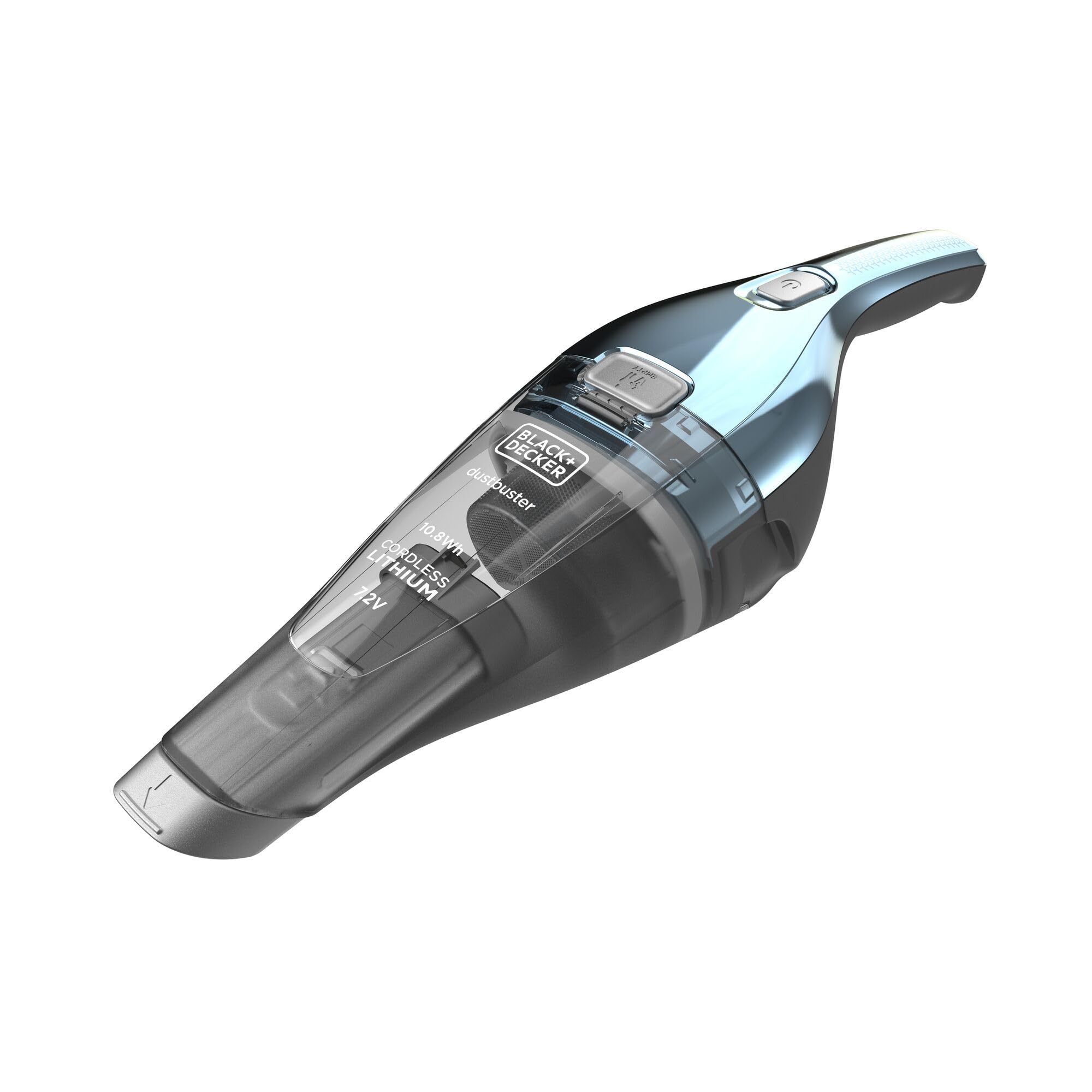 Aspirator de mana Black&Decker NVC220WBC-QW, 7.2 V, 370 ml, Albastru