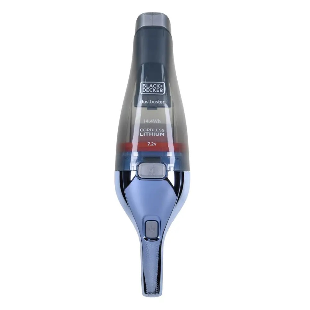 Aspirator de mana Black&Decker NVC220WBC-QW, 7.2 V, 370 ml, Albastru