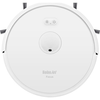 Aspirator robot RoboJet Focus, 0.6 l, 3 programe, Wifi, Alb Aspirator robot RoboJet Focus, 0.6 l, 3 programe, Wifi, Alb