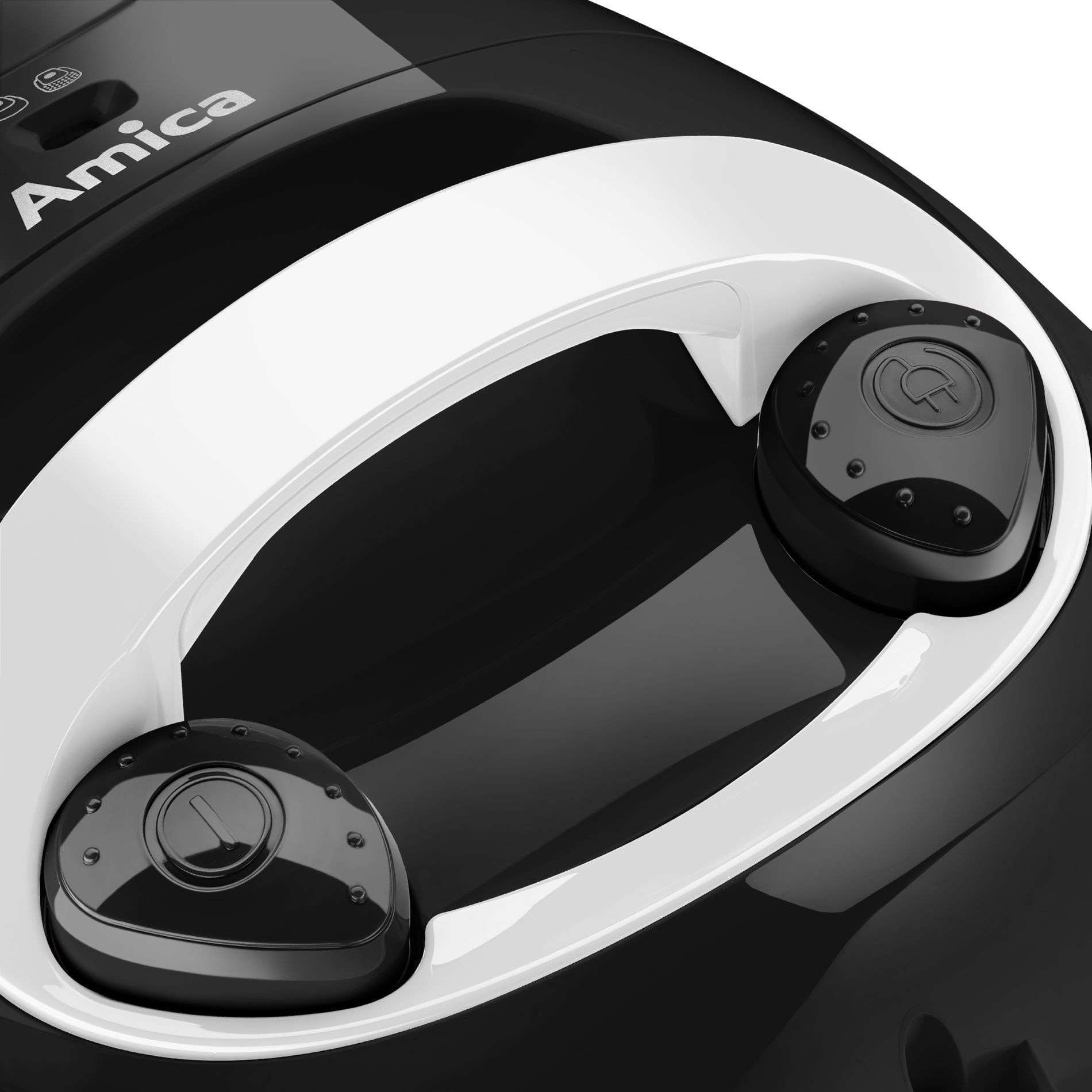 Aspirator cu sac Amica Ora VM1032, 900 W, 2 l, Negru