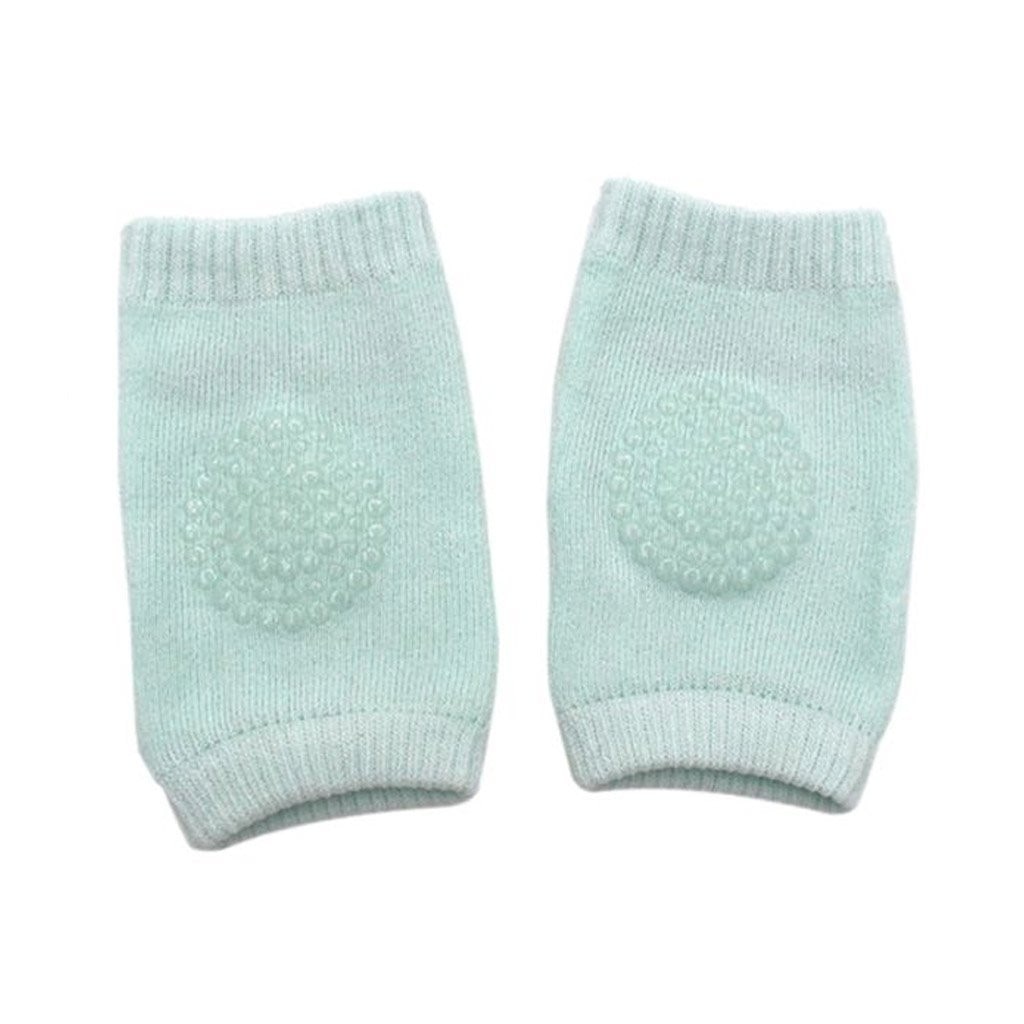 Genunchiere anti alunecare pentru bebelusi, marime universala, Verde menta, JMB-BBL3288