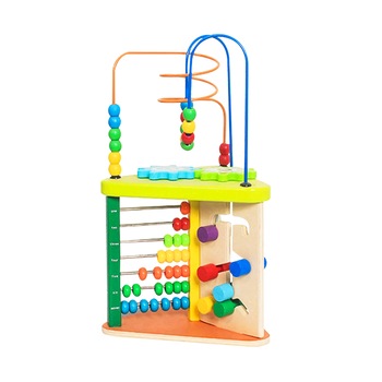 Centru de activitati AKU Smart Baby 5 in 1, prisma triungiulara educativa Montessori, multicolor, + 3 ani, AK8500 Centru de activitati AKU Smart Baby 5 in 1, prisma triungiulara educativa Montessori, multicolor, + 3 ani, AK8500