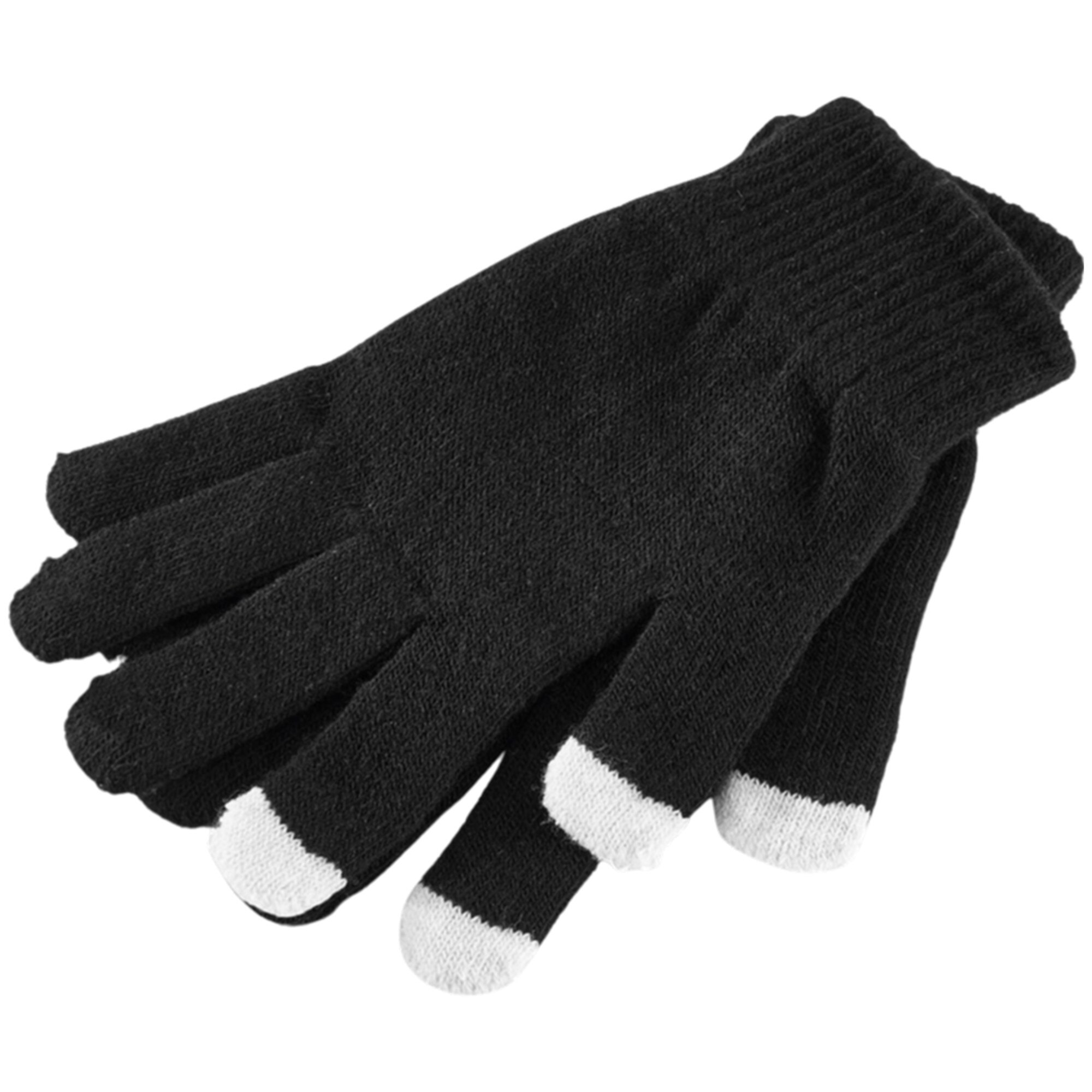 Manusi barbati, varfuri touch, negre, 8 inch, dalimag