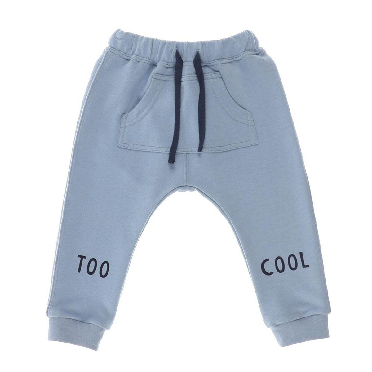 Pantaloni de trening pentru baieti, culoare albastra, colectia Skate 5112