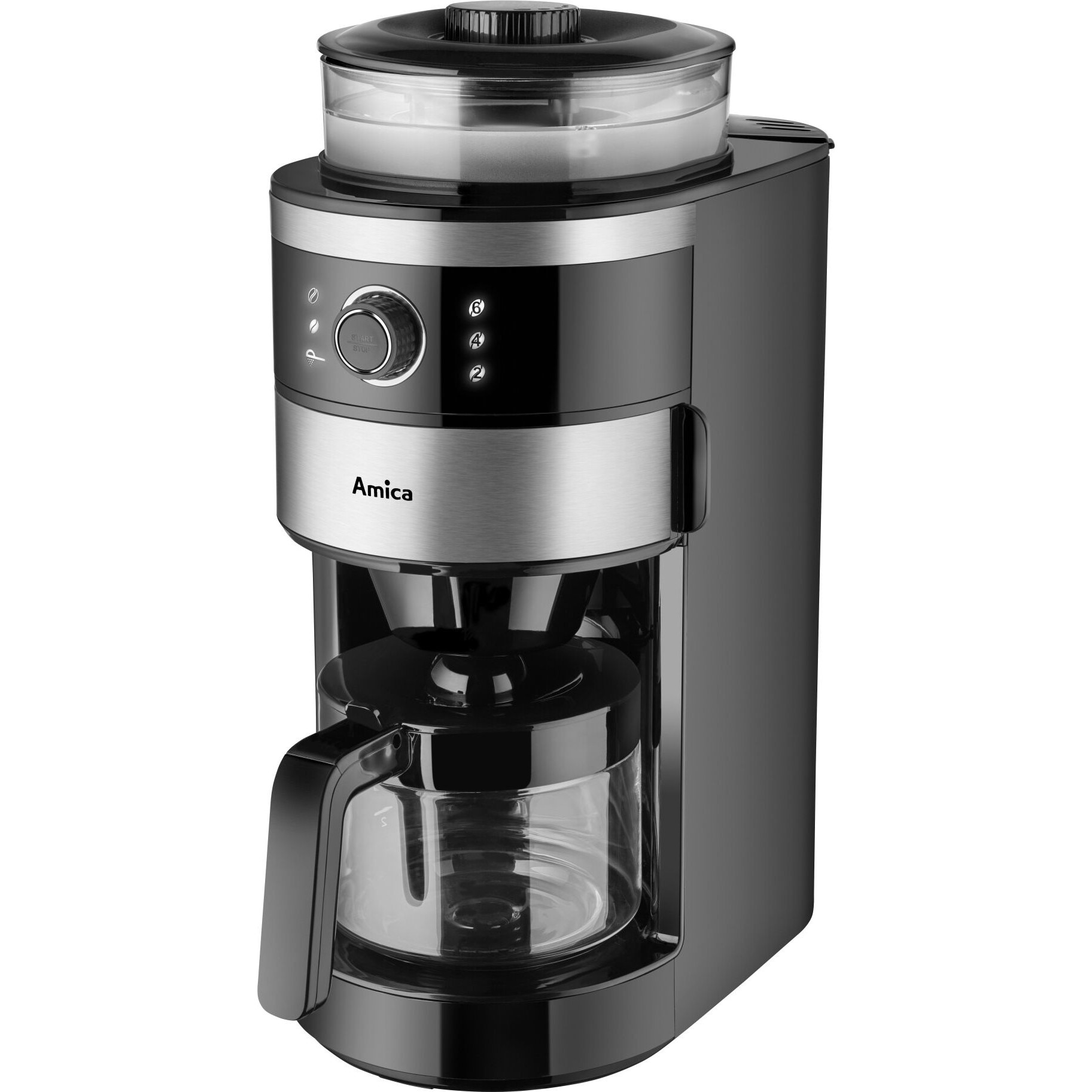 Cafetiera Amica CD4011, 750 W, 0,83 l, Negru