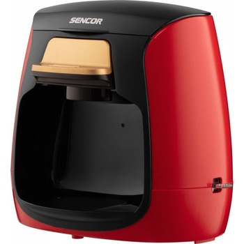 Cafetiera Sencor SCE 2101RD, 500 W, 0.3 l, 2 cani, Negru/Rosu Cafetiera Sencor SCE 2101RD, 500 W, 0.3 l, 2 cani, Negru/Rosu