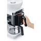 Cafetiera Graef FK701, 1200 W, 1.25 l, 10 cesti, Alb