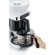 Cafetiera Graef FK701, 1200 W, 1.25 l, 10 cesti, Alb
