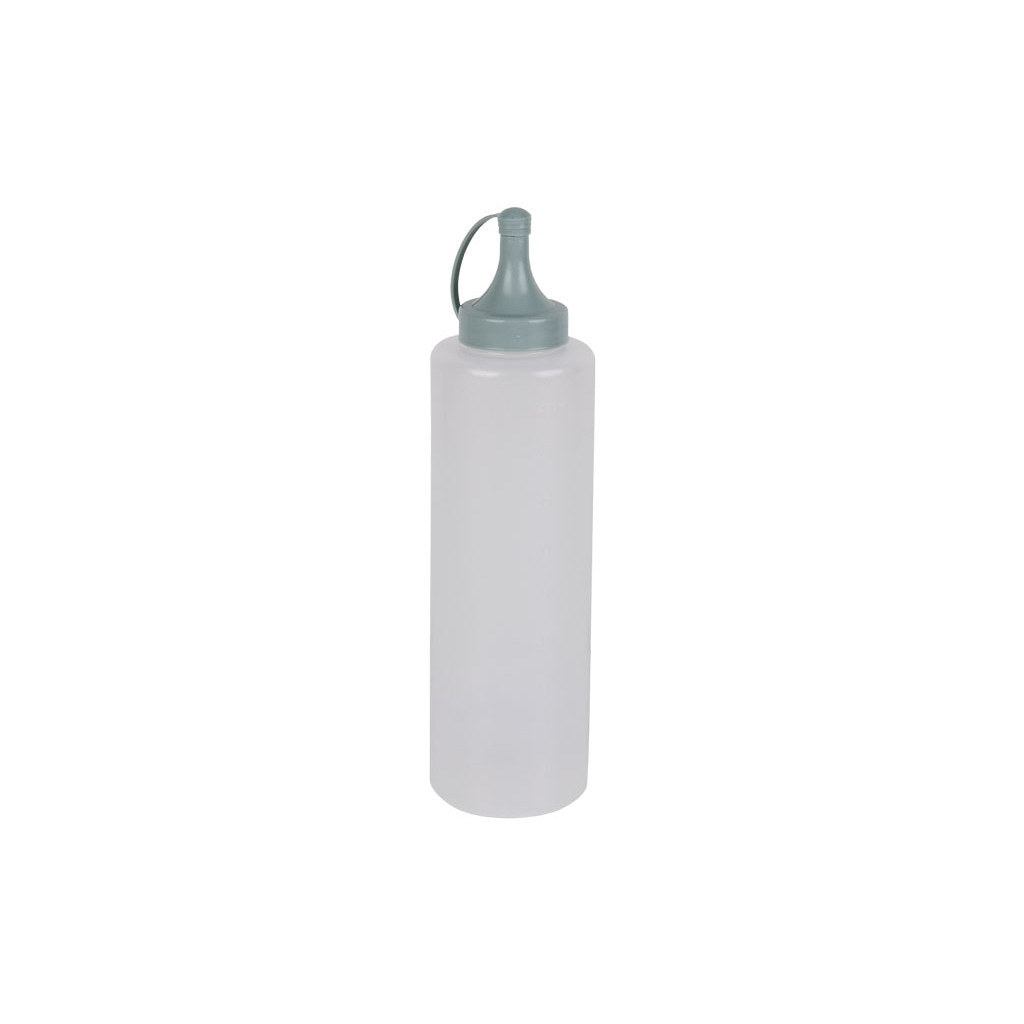 Cofano Con Colino In Polipropilene Grassera - Modello Basilico - Capacità 500 Ml - Colore Rosa Cipria - Lavabile In Lavastoviglie