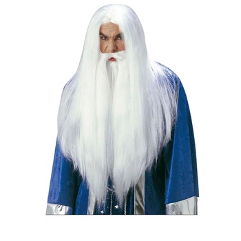 Peruca alba de Vrajitor Peruca alba de Vrajitor