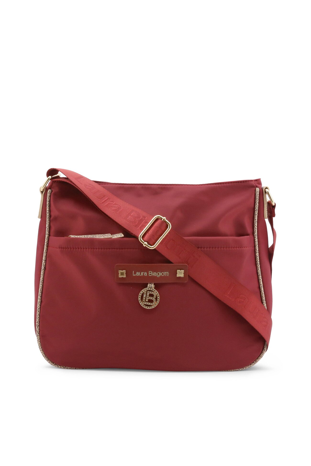 Geanta de umar femei Laura Biagiotti model Abbey_LB21W-105-4, Rosu
