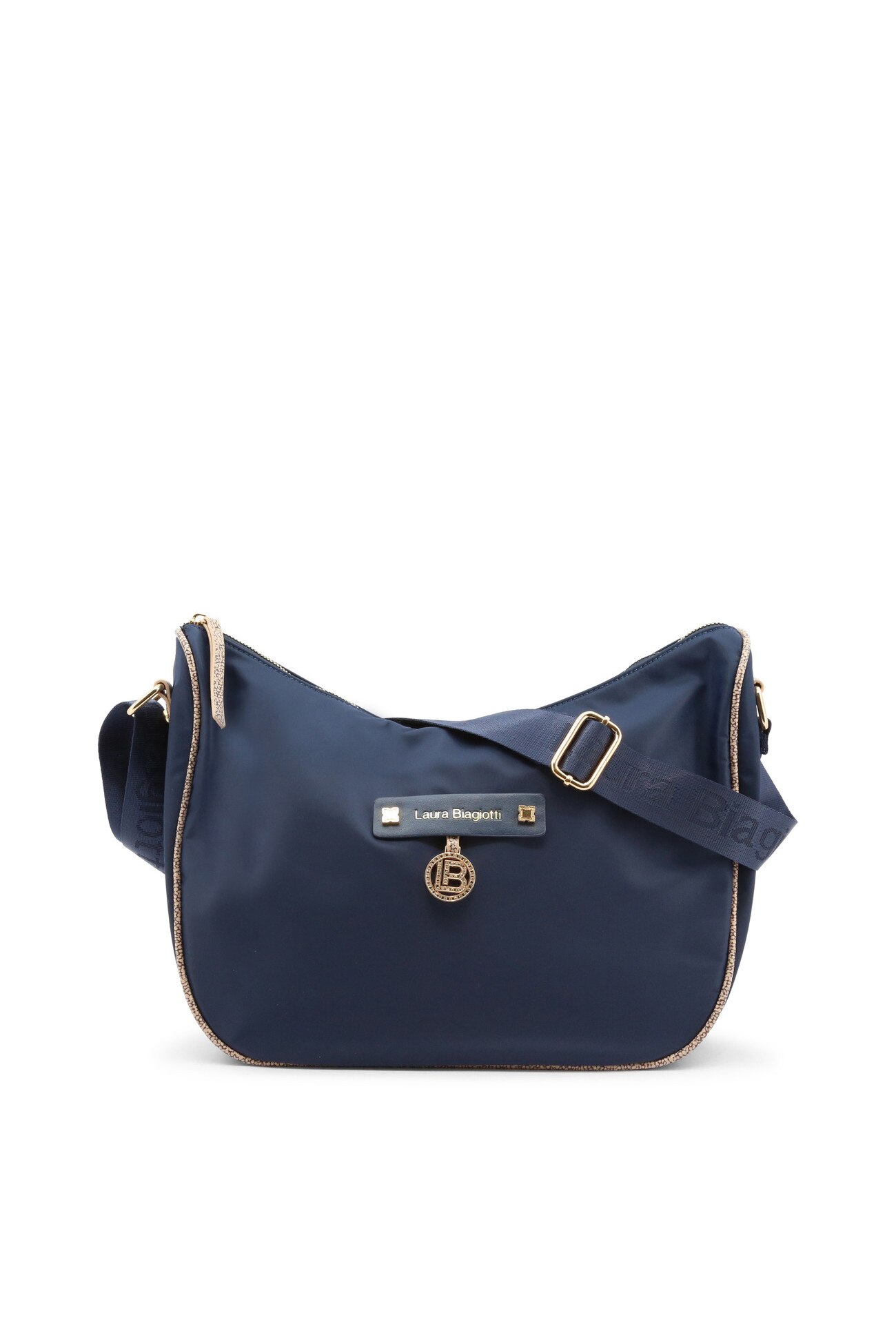 Geanta de umar femei Laura Biagiotti model Abbey_LB21W-105-2, Albastru