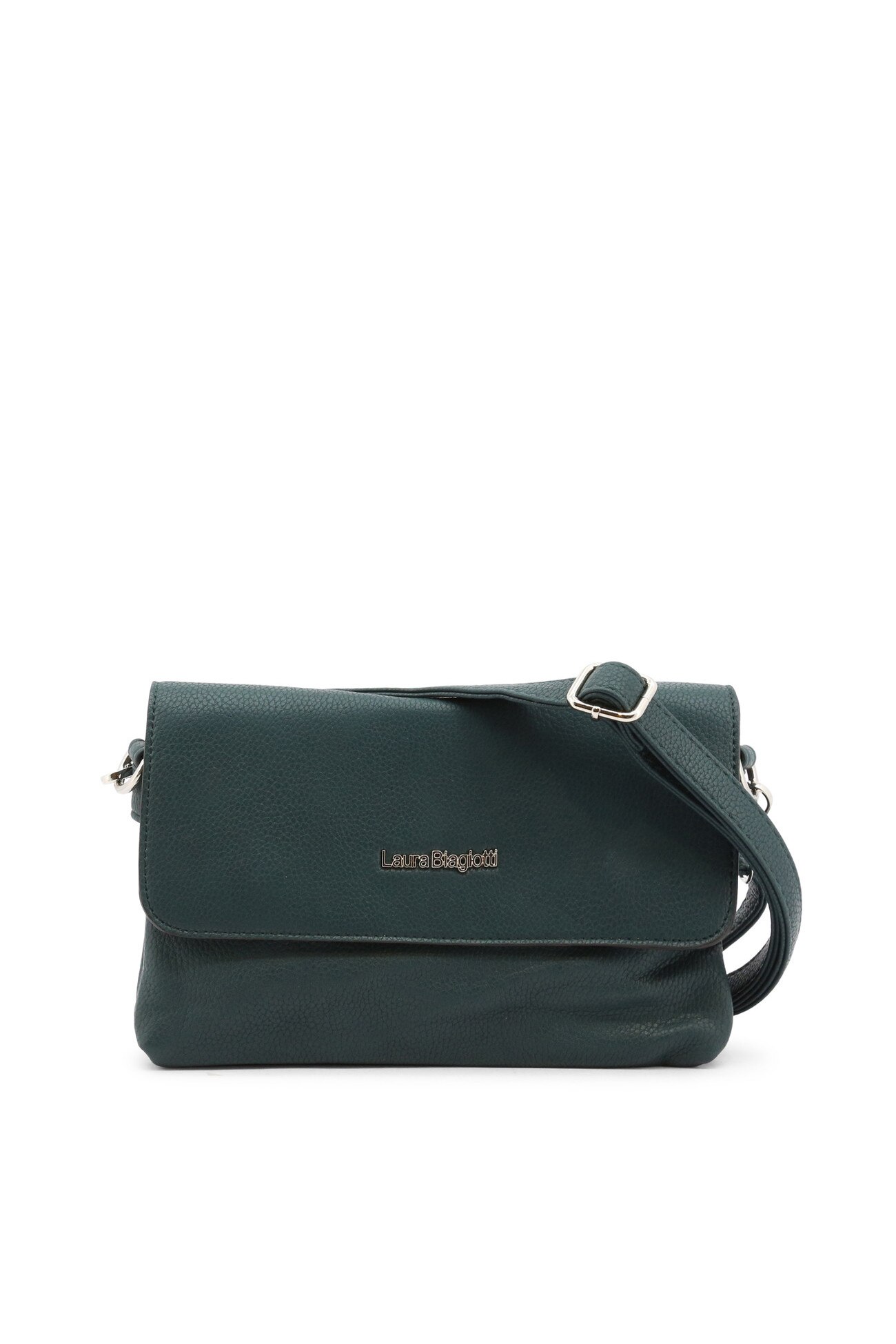 Geanta de umar femei Laura Biagiotti model Crinkle_LB21W-302-1, Verde