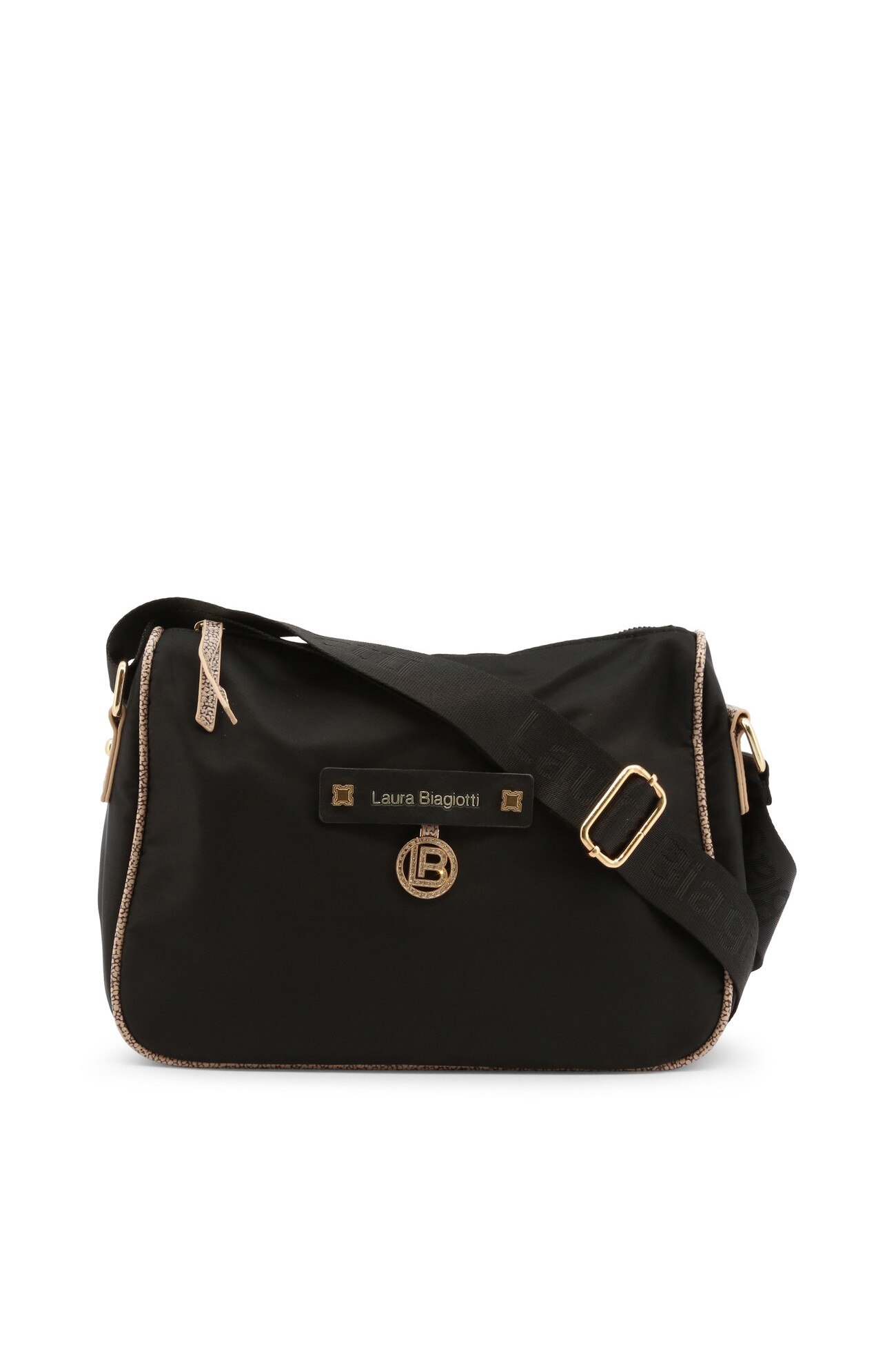 Geanta de umar femei Laura Biagiotti model Abbey_LB21W-105-3, Negru