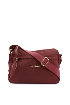 Geanta de umar femei Laura Biagiotti model Lorde_LB21W-101-11, Rosu Geanta de umar femei Laura Biagiotti model Lorde_LB21W-101-11, Rosu