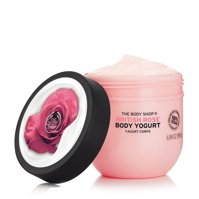 Iaurt de corp British Rose, The Body Shop, 200 ml