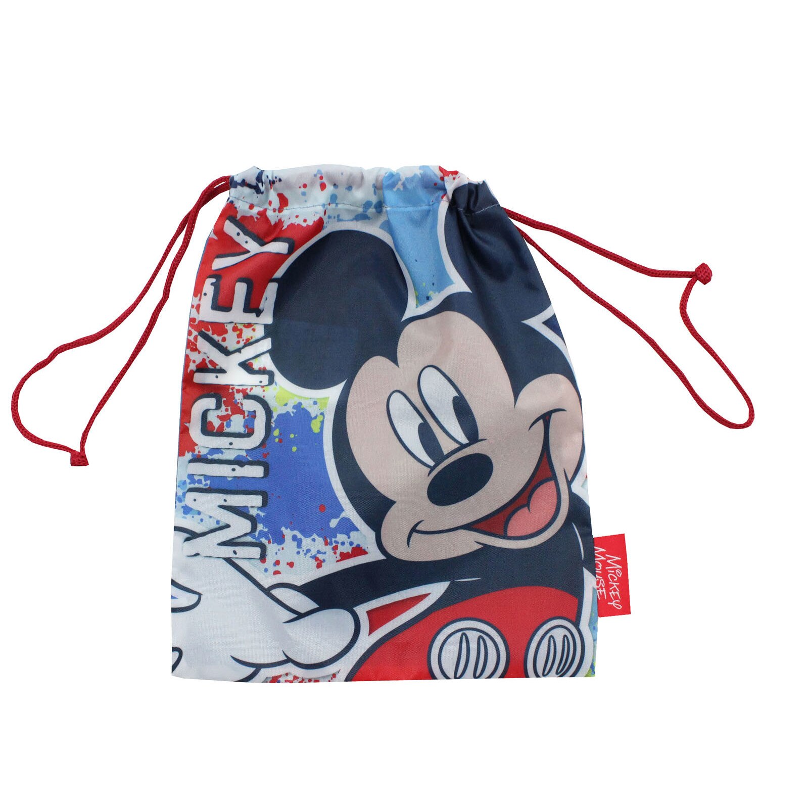Sac poliester, Mickey Mouse, multicolor, 26 x 21cm