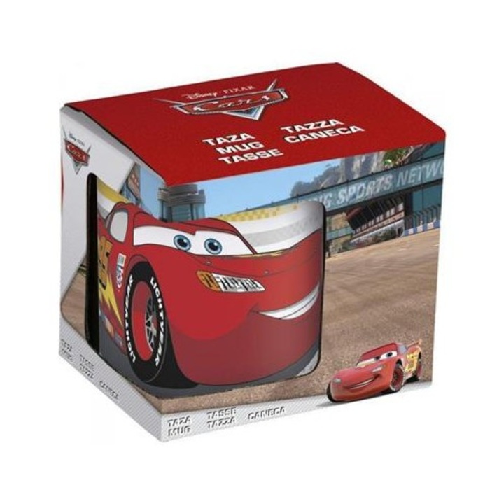 Polymark bögre, Cars, Mcqueen, 320 ml