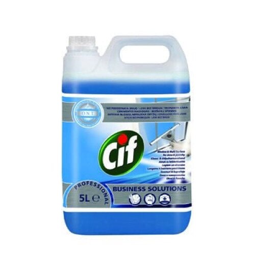 Solutie profesionala pentru geamuri, 5 L, Cif