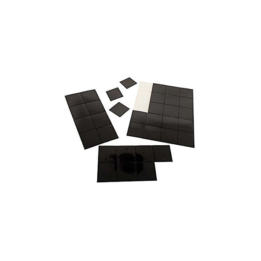 Set 100 magneti patratele autocolante 20 x 20 mm