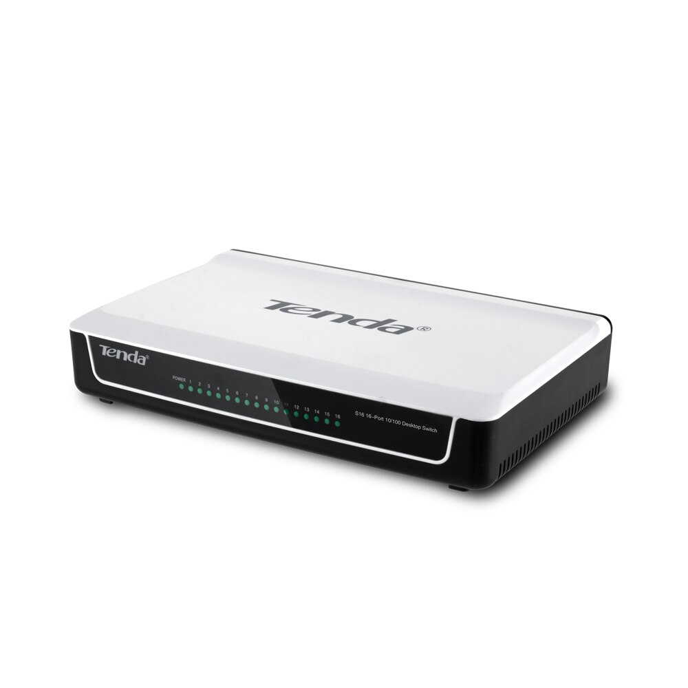 Switch Tenda S16, 16 Port-uri 10/100 Mbps