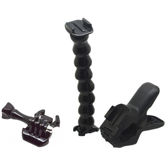 Sistem de Montare Flexibil, cu Clema pentru Prindere, Compatibil Camere Video Sport GoXtreme
