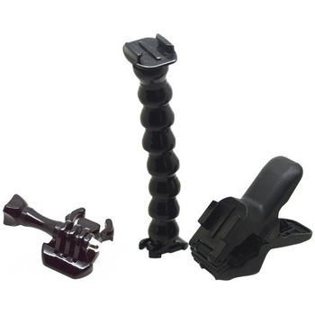 Sistem de Montare Flexibil, cu Clema pentru Prindere, Compatibil Camere Video Sport GoXtreme Sistem de Montare Flexibil, cu Clema pentru Prindere, Compatibil Camere Video Sport GoXtreme