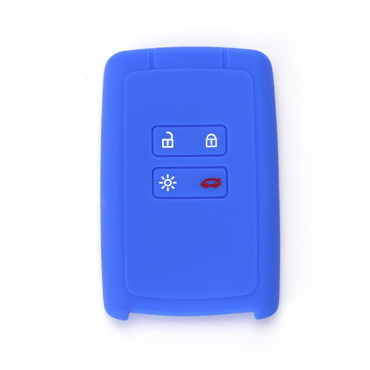 Husa cheie auto Renault Megane IV, Talisman, Kadjar, AUTOTOB®, albastru