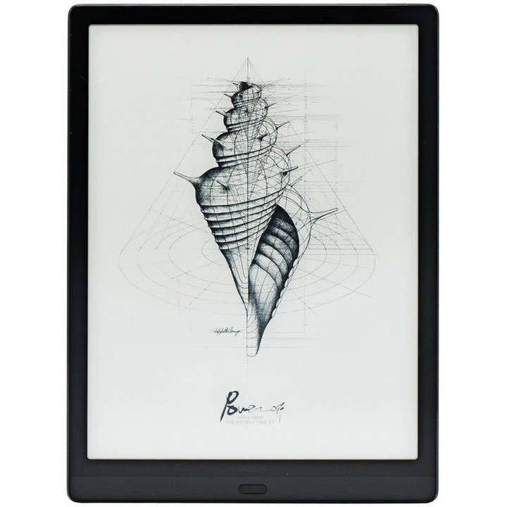 RESIGILAT: Tableta E-Ink Onyx Boox MAX LUMI, 13.3", Octa-Core, 207 dpi, E-ink Mobius Carta, 4GB RAM, 64GB, Amprenta, Android 10, Negru