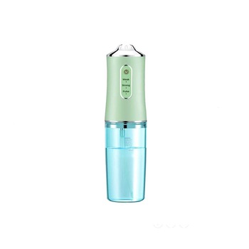 Irigator oral SIKS® pentru dus bucal cu 4 capete curatare, rezervor 220 ml, verde Irigator oral SIKS® pentru dus bucal cu 4 capete curatare, rezervor 220 ml, verde