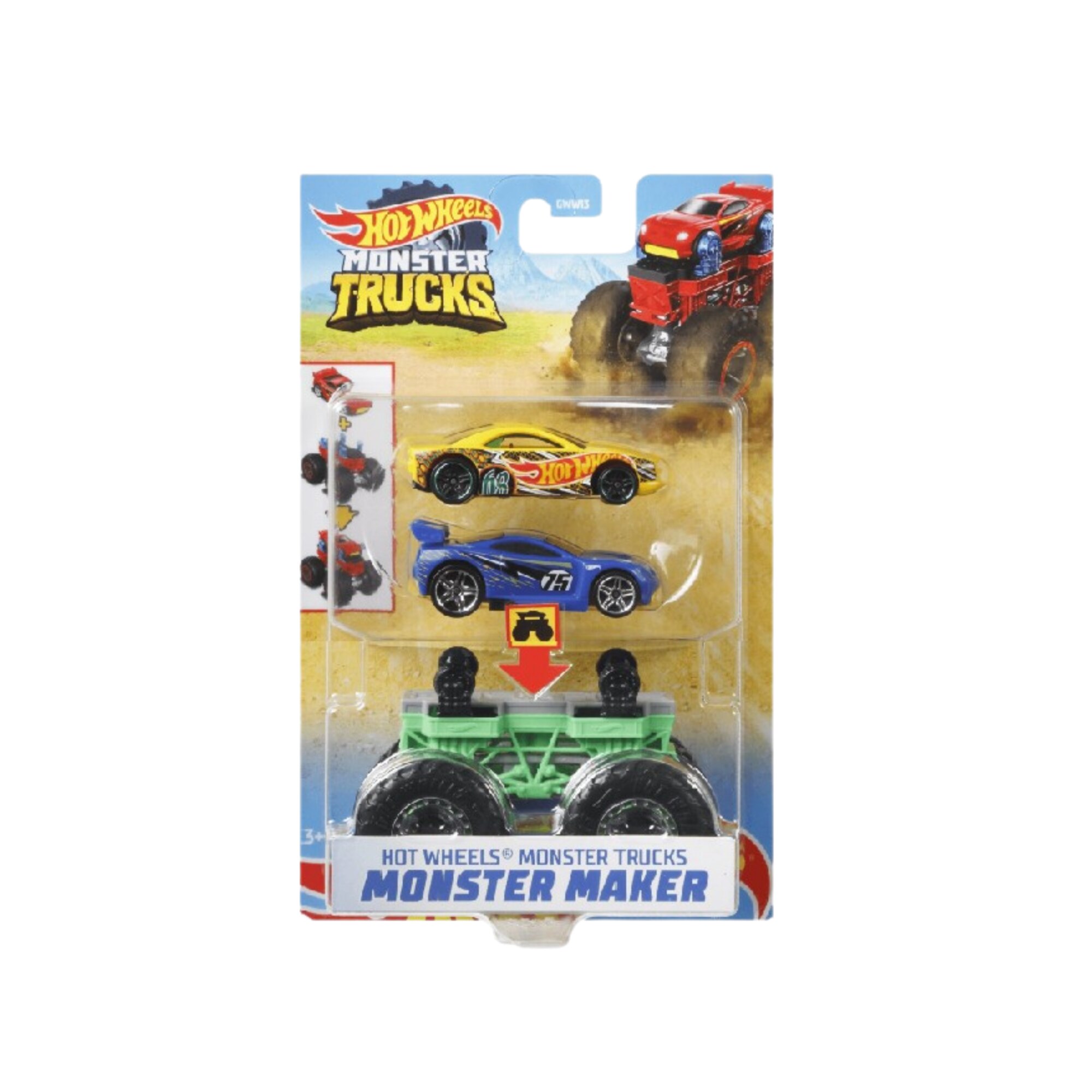 Hot wheels Monster Trucks Monster Maker Multicolor