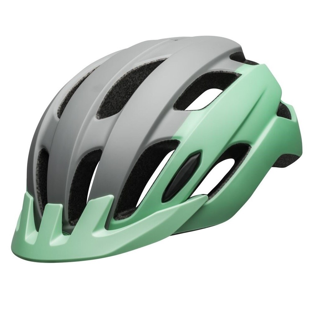 Casca ciclism, BELL TRACE, Universal 54-61 cm, Gri/Verde