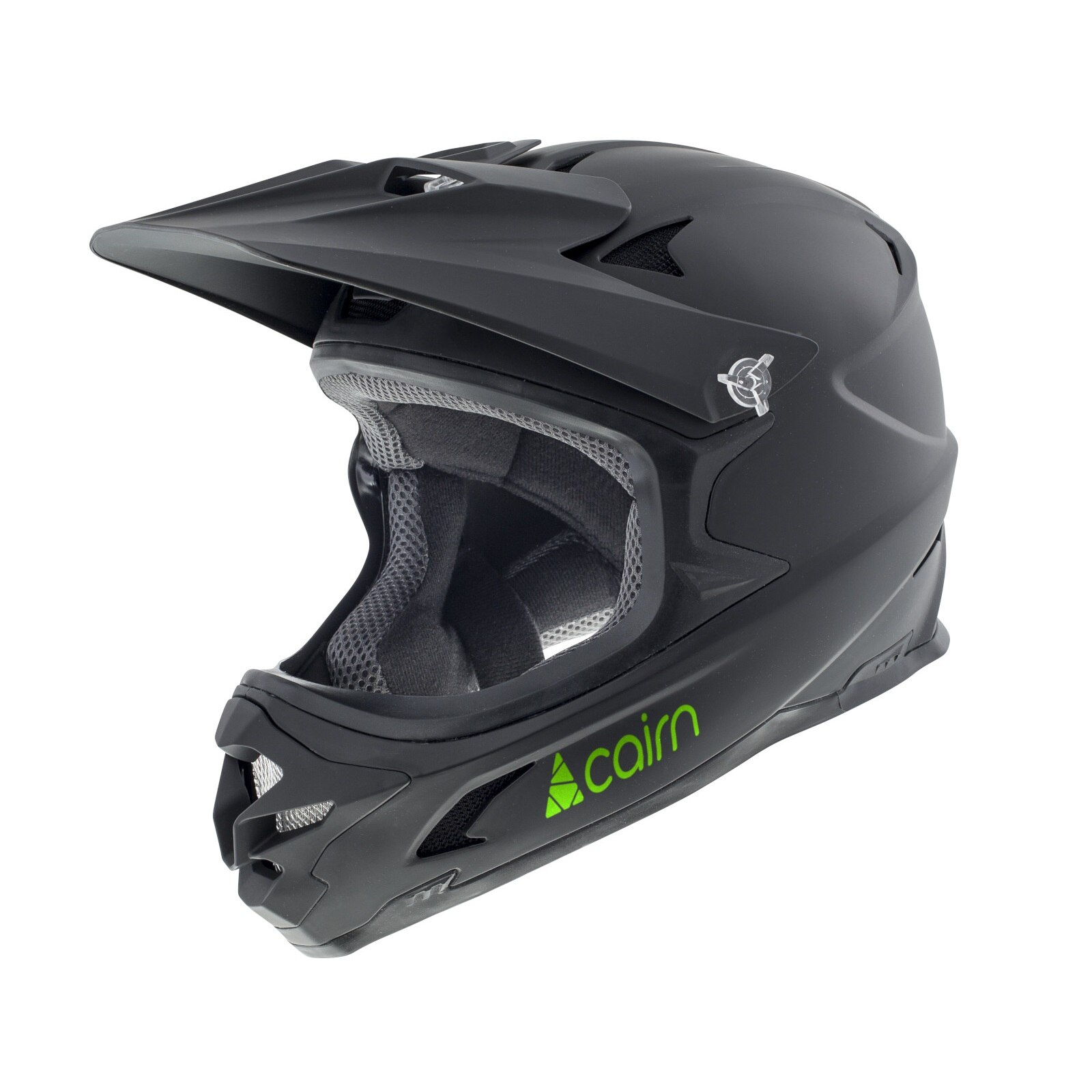 Casca ciclism, CAIRN R X TRACK LOC, M 56-58 cm, Negru