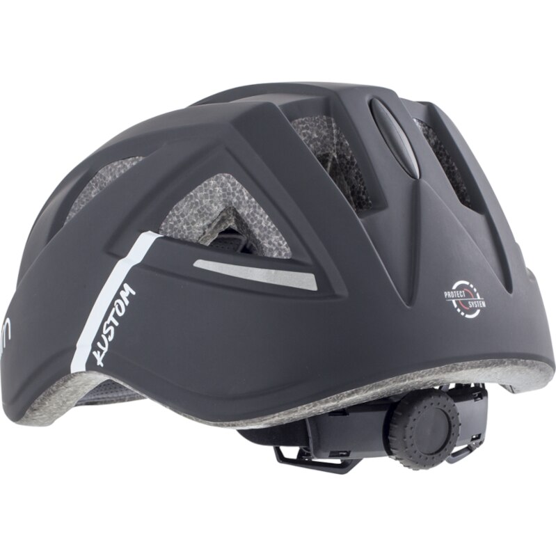 Casca ciclism, KUSTOM 01, S 52-56 cm Negru