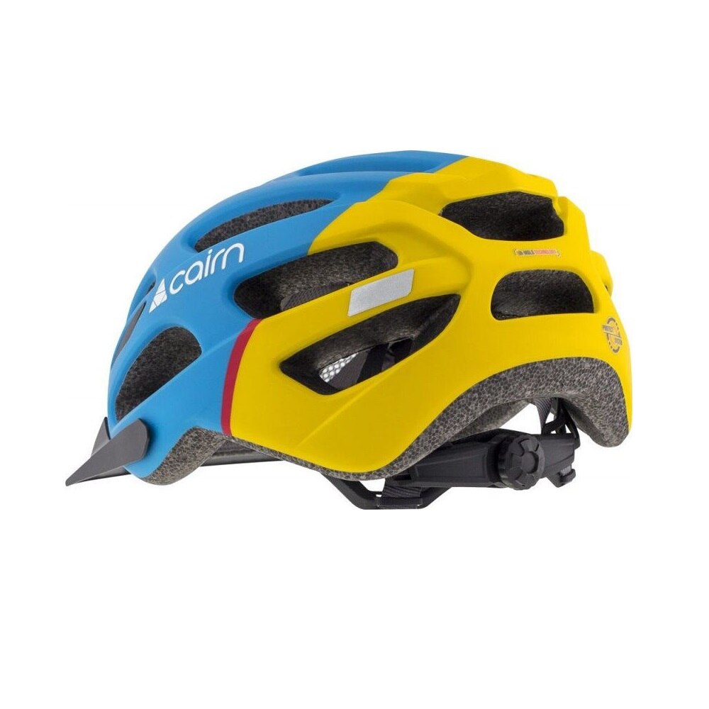 Casca ciclism, CAIRN PRISM J 30, S 52-55 cm Albastru/Galben