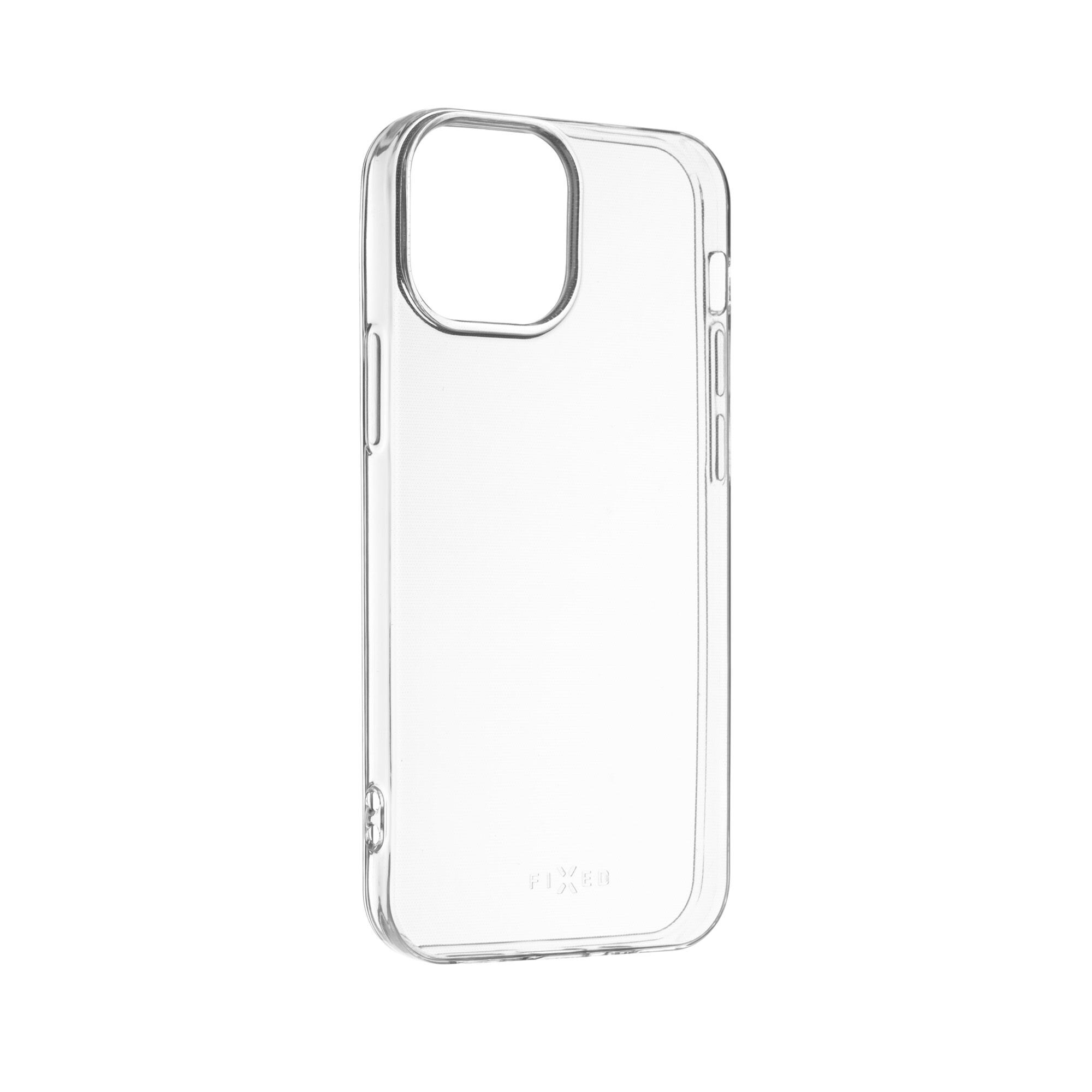 Husa gel Ultra subtire TPU Fixed Skin pentru Apple iPhone 13 Mini, Transparent