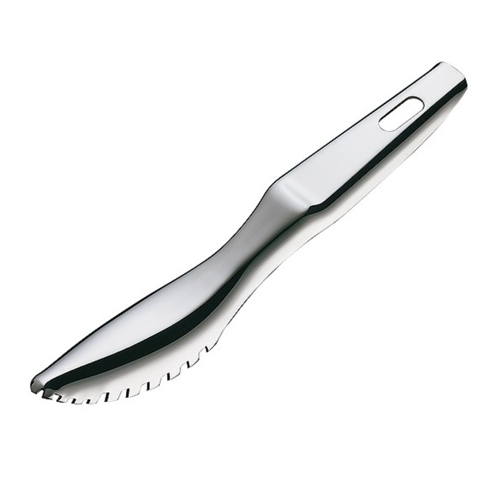 Cutit solzi peste, KuCHENPROFI, Inox, Argintiu