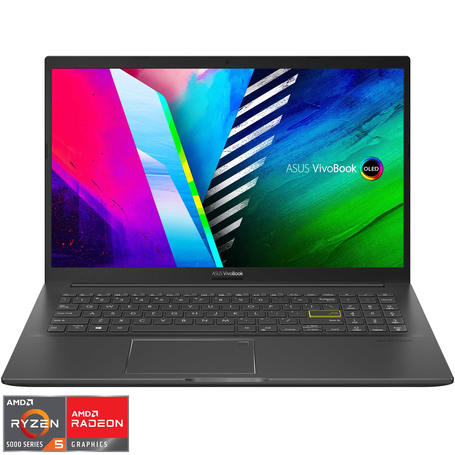 Laptop ASUS Vivobook 15 M513UA cu procesor AMD Ryzen™ 5 5500U